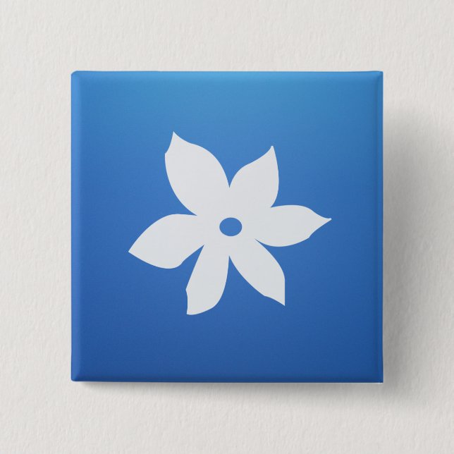 Badge Carré 5 Cm Bouton carré d'affiche (Devant)