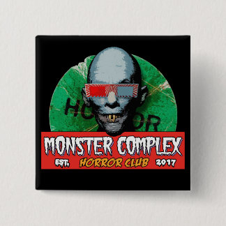 BADGE CARRÉ 5 CM BOUTON CARRÉ DE 2 POUCES DU COMPLEXE MONSTER