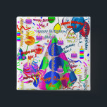 Badge Carré 5 Cm Bouton Carré du 5 mars<br><div class="desc">Quelque chose pour tout le monde offre un bouton customisé carré d'anniversaire personnalisé, spécialement pour vous. Alors que vous êtes déjà ici, vous pouvez vouloir voir les cartes de voeux d’anniversaire, papier d’emballage, papier mouchoir, tasses en papier, serviettes en papier, plaques en papier, dessus de gâteau, ruban, autocollants, boîte à...</div>