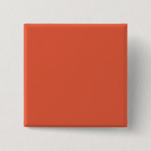 Badge Carré 5 Cm Bouton carré Shocking Orange