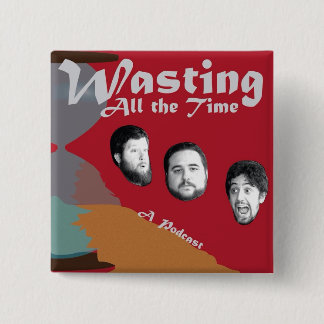 Badge Carré 5 Cm Bouton classique de logo