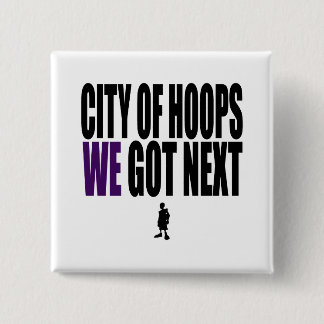 Badge Carré 5 Cm Bouton COH