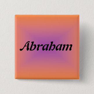 Badge Carré 5 Cm Bouton d'Abraham