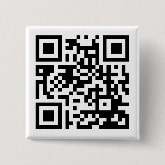 Badge Carré 5 Cm Bouton de "AlongThoseLines.com"