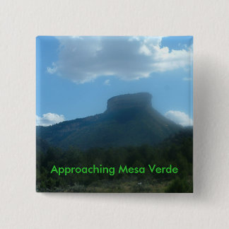 Badge Carré 5 Cm Bouton de approche de MESA Verde