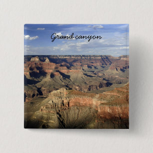 Badge Carré 5 Cm Bouton de canyon grand