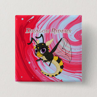 Badge Carré 5 Cm Bouton de cavalier