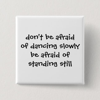 Badge Carré 5 Cm Bouton de danse