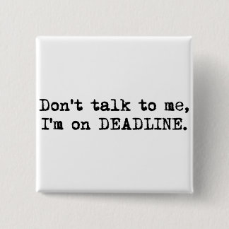 Badge Carré 5 Cm Bouton de date-butoir