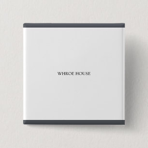 Badge Carré 5 Cm bouton de dépouille de la canva de la maison