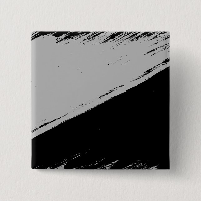 Badge Carré 5 Cm Bouton de drapeau d'Agorism (Devant)