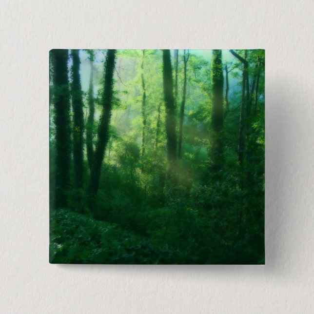 Badge Carré 5 Cm Bouton de fertilité (Devant)