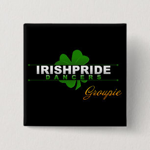 Badge Carré 5 Cm Bouton de groupie d'IPD
