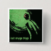 bouton de knit de cthulhu