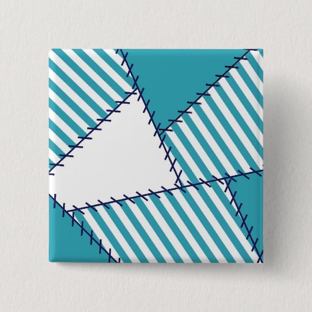 Badge Carré 5 Cm Bouton de patchwork - 10 (Devant)