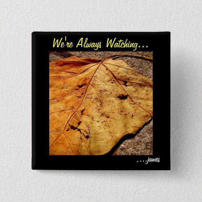 Badge Carré 5 Cm Bouton de PhaceBook (Devant)