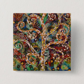 Badge Carré 5 Cm bouton de renouvellement (peinture)