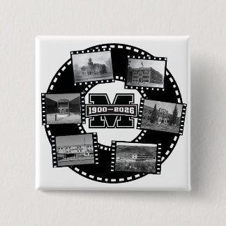Badge Carré 5 Cm Bouton de réunion de toutes les classes des Braves