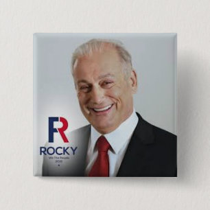 Badge Carré 5 Cm Bouton de Roque De Le Fuente 2016