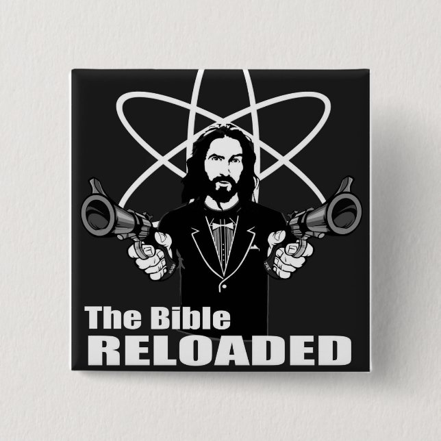 Badge Carré 5 Cm Bouton de TBR (Devant)