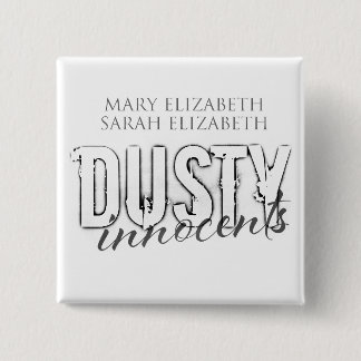 Badge Carré 5 Cm Bouton d'innocents