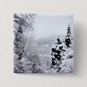 Badge Carré 5 Cm Bouton du lac Nojiri