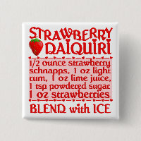 Bouton fraise Daiquiri