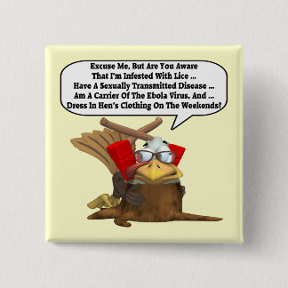 Badge Carré 5 Cm Bouton - interventions de la Turquie en faveur de