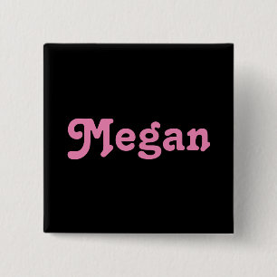 Badge Carré 5 Cm Bouton Megan