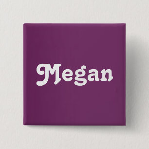 Badge Carré 5 Cm Bouton Megan