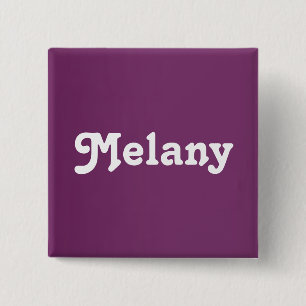 Badge Carré 5 Cm Bouton Melany