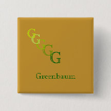 Bouton - Monogramme avec nom