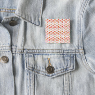 Badge Carré 5 Cm Bouton Motif des lames gothiques