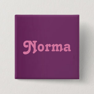 Badge Carré 5 Cm Bouton Norma