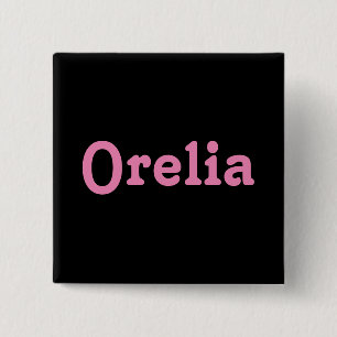 Badge Carré 5 Cm Bouton Orelia