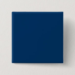 Badge Carré 5 Cm Bouton Pin Personnalisable Bleu Minuit