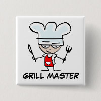 Bouton principal de pinback de gril