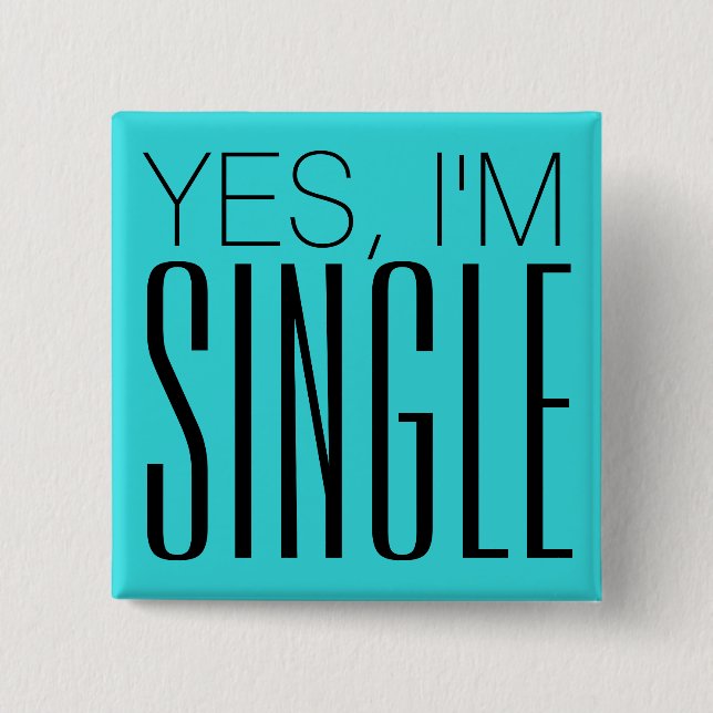 Badge Carré 5 Cm Bouton SIMPLE (Devant)