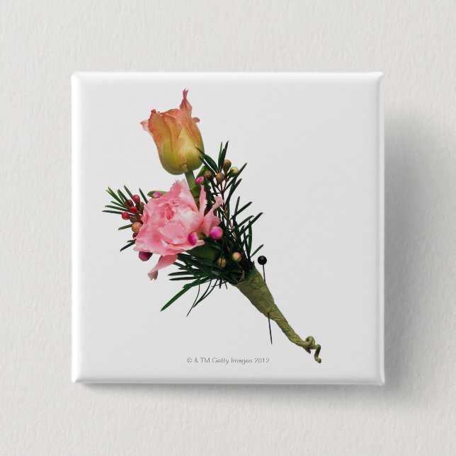 Badge Carré 5 Cm Boutonniere (Devant)