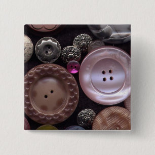 Badge Carré 5 Cm Boutons