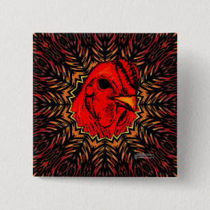 Badge Carré 5 Cm Brahma