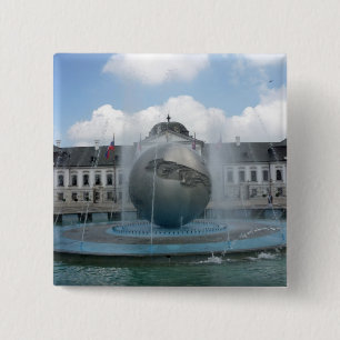 Badge Carré 5 Cm bratislava herbalkovich