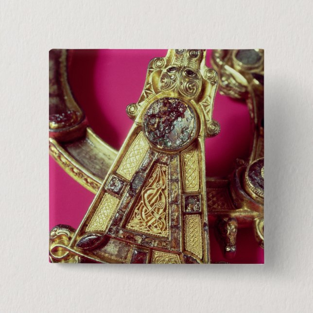 Badge Carré 5 Cm Broche Tara (Devant)