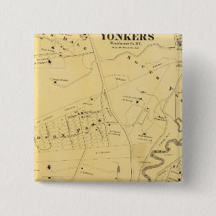 Badge Carré 5 Cm Bronx, NY