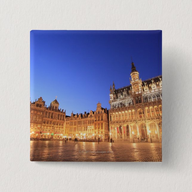Badge Carré 5 Cm Brussels (Devant)