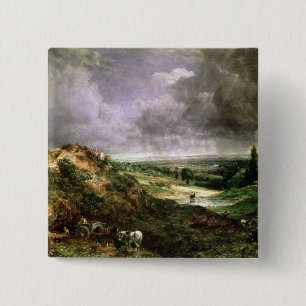 Badge Carré 5 Cm Bruyère de John Constable Hampstead