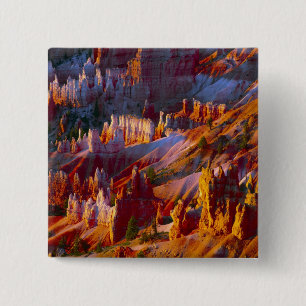 Badge Carré 5 Cm Bryce Canyon, Utah, États-Unis 2