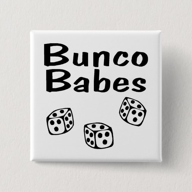 Badge Carré 5 Cm Bunco Babes (Devant)