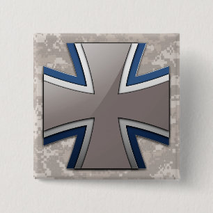 Badge Carré 5 Cm Bundeswehr