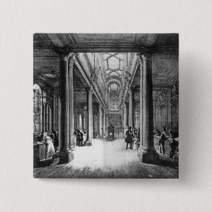 Badge Carré 5 Cm Bureau de dividende, Banque d'Angleterre
